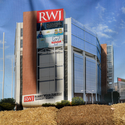 Robert Wood Johnson University Hospital - East Tower by John W. Cahill