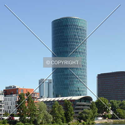 Westhafen Tower by Nephilim
