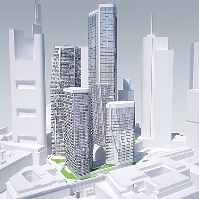 FOUR Frankfurt - Tower 1 by Werner Sobek Group