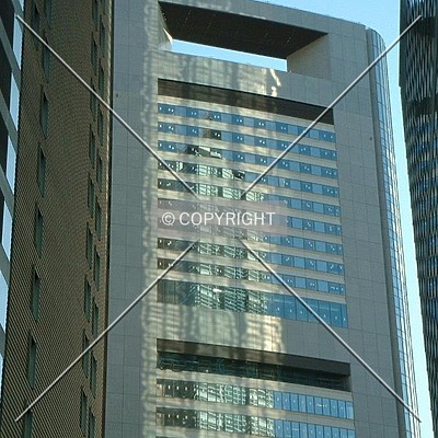 Shiodome Media Tower by Andrew Stewart