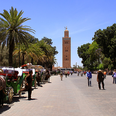 Al Kutubiyyah Minaret by Daniel Kieckhefer
