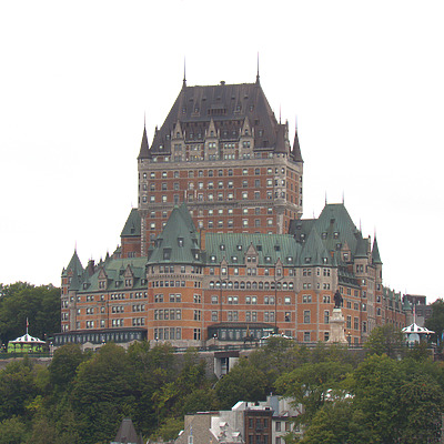 Le Château Frontenac by James Peacock