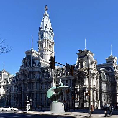 Philadelphia City Hall by John W. Cahill