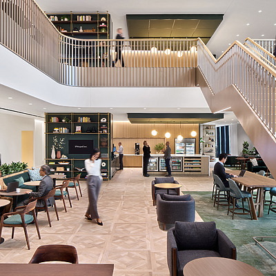 JPMorganChase World Headquarters by Garrett Rowland, courtesy of Gensler