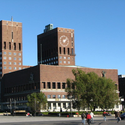 Oslo rådhus by Kjetil Balog