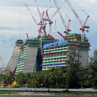 Marina Bay Sands Hotel by Horst Kiechle