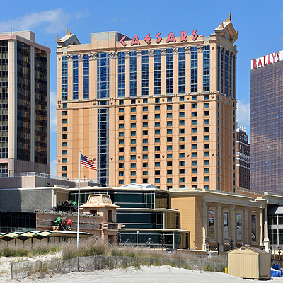 Caesars Atlantic City Centurion Tower by John W. Cahill