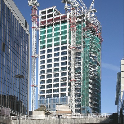 Heron Tower by Tristram Compton