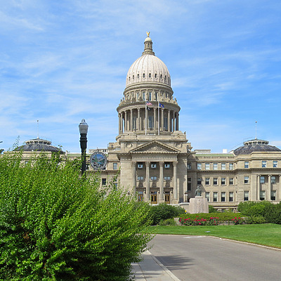 Idaho State Capitol by James Peacock