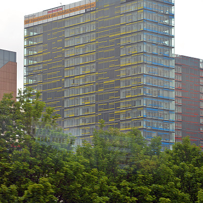 Berliner Tor Center I by John W. Cahill