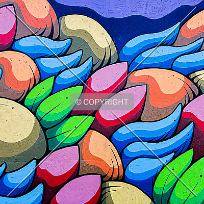 Saint Louis City Flood Wall (South Wall) by Ryan Hildebrand