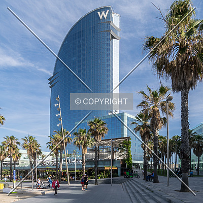 Hotel W Barcelona by Lukasz Krzewinski