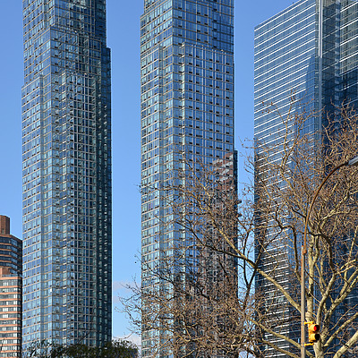 Silver Towers 1 by John W. Cahill