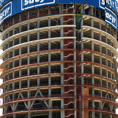 Torre Sacyr Vallehermoso by Cesar Serrano