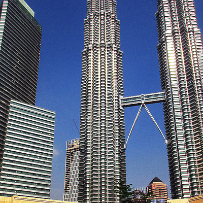 Petronas Tower 1 by Daniel Kieckhefer