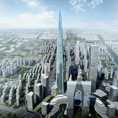 Suzhou Zhongnan Center by Gensler Associates
