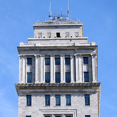 Union County Courthouse Tower Building by John Cahill