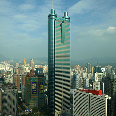 Shun Hing Square by Marshall Gerometta