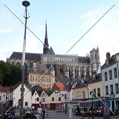 Cathédrale Notre-Dame d'Amiens by Florian Barbier