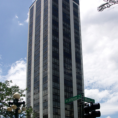 Twin Towers 1 by Marshall Gerometta