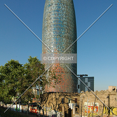 Torre Agbar by David Guija