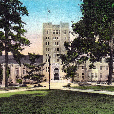 Indiana Memorial Union by The Albertype Co./ Indiana University Bookstore