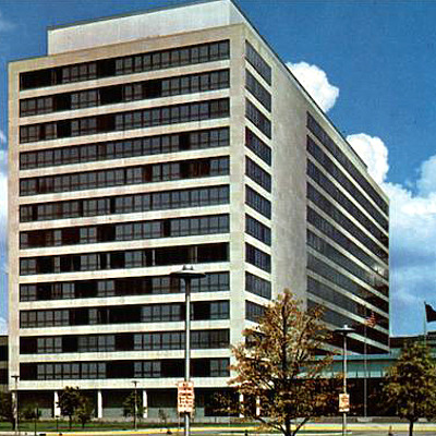 Indiana Government Center North by Van Buren Color