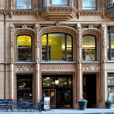 Fisher Building by John W. Cahill