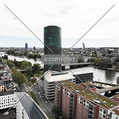 Westhafen Tower by Nephilim