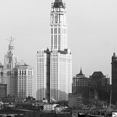 Woolworth Building by Detroit Publishing Co.