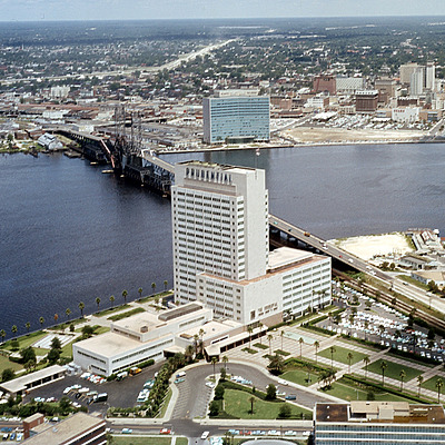 One Prudential Plaza by United States Public Domain/ Karl  E. Holland/ State Archives of Florida, Florida Memory