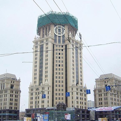 Paveletskaya Tower by Vehbi Inan