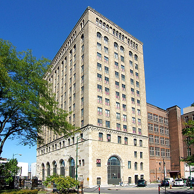 Adirondack Bank Building by John Cahill