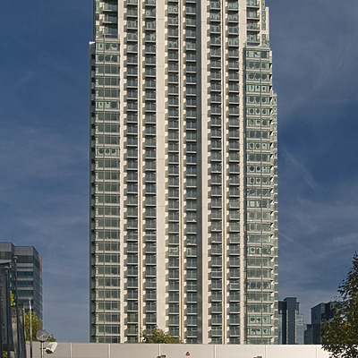 Pan Peninsula West Tower by Cesar Serrano