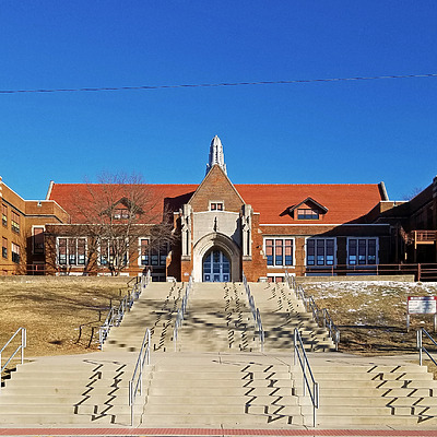 Alton Middle School - Main Building by Ryan Hildebrand