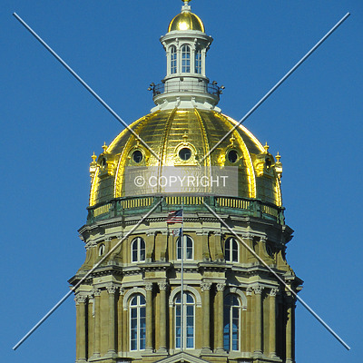 Iowa State Capitol by Chris Patriarca