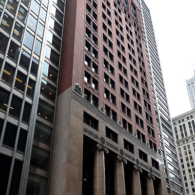 Harris Bank Building by John W. Cahill