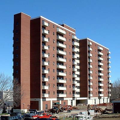 Lincoln Plaza Apartments by John Cahill