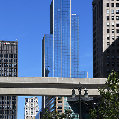Hudson's Site Redevelopment Tower by John W. Cahill