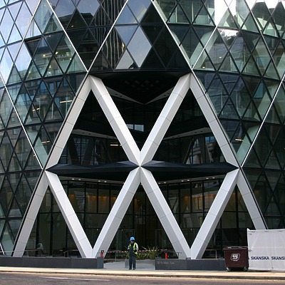30 St Mary Axe by Tristram Compton
