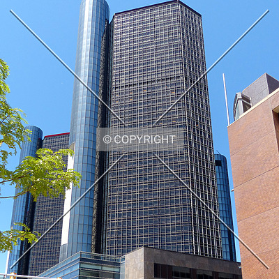 Renaissance Center 300 Tower by Nate Lindsey