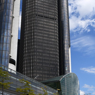 Renaissance Center 300 Tower by John W. Cahill