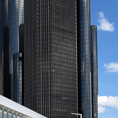 Renaissance Center 400 Tower by John W. Cahill