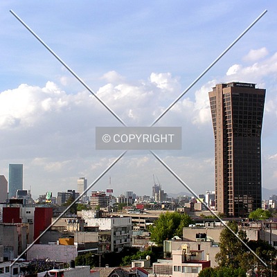 Torre Mexicana de Aviación by Luis Ibáñez