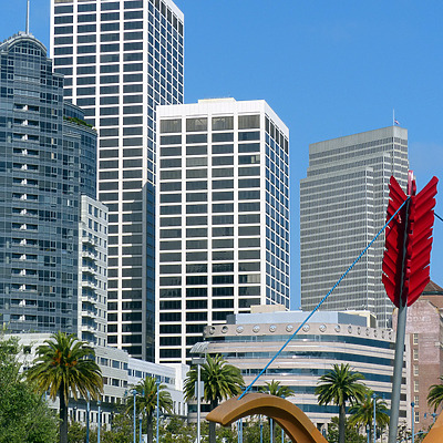 One Market Plaza, Steuart Tower by Nate Lindsey