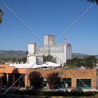 Dairyman's Feed Silo by Martin Bugajski