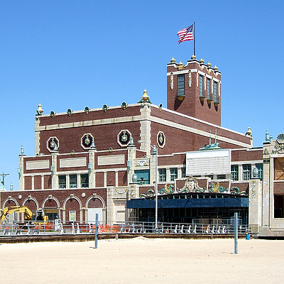 Asbury Park Convention Hall and Paramount Theater by John Cahill