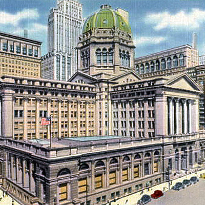 Chicago Federal Building by Tichnor Quality Views