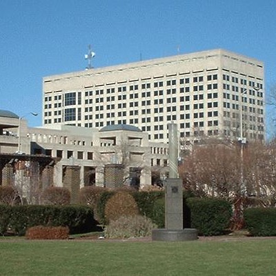 Indiana Government Center North by James Peacock