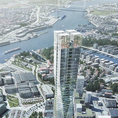 Karlatornet by Skidmore, Owings and Merrill